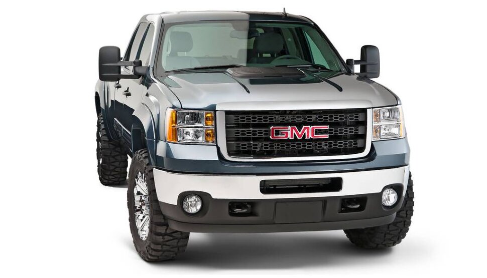 Bushwacker 40954-02 Extend A Fender Flares Set 4 PC GMC Sierra 1500 07-13