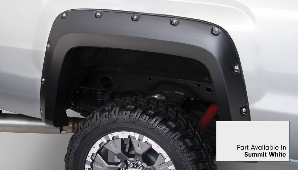 Bushwacker 40967-14 Pocket Painted Fender Flares Set 4 PC GMC Sierra 2500/3500 23-25