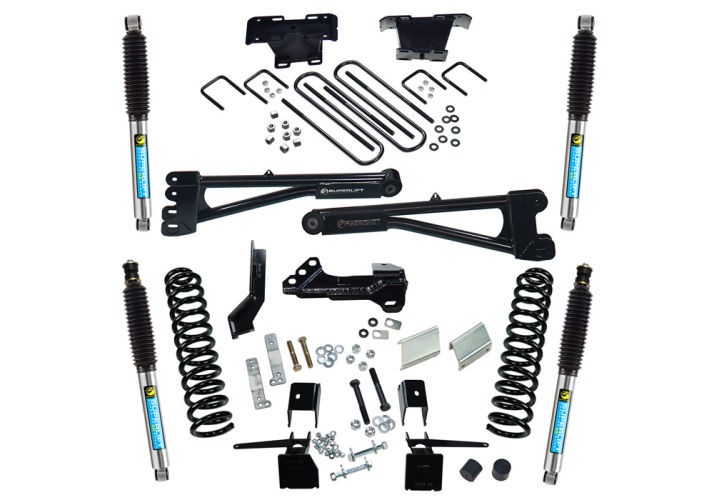Лифт комплект подвески 4" Ford F-250/F-350 17-22 (Bilstein Shocks) Superlift K165B