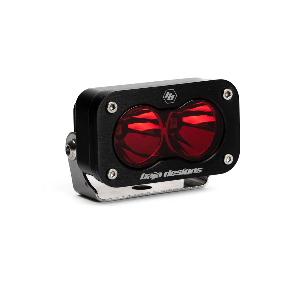 Дополнительная LED фара 1.76x2.93" Spot S2 Sport Baja Designs 54-0120-RD