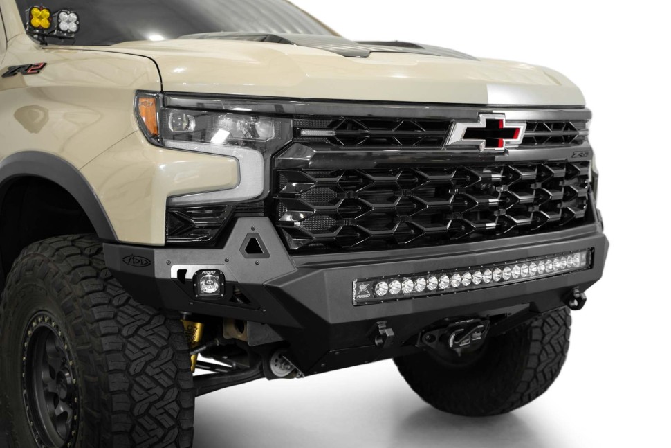 Передний бампер Chevrolet Silverado 1500 ZR2 22-25 Addictive Desert Designs F120083030103