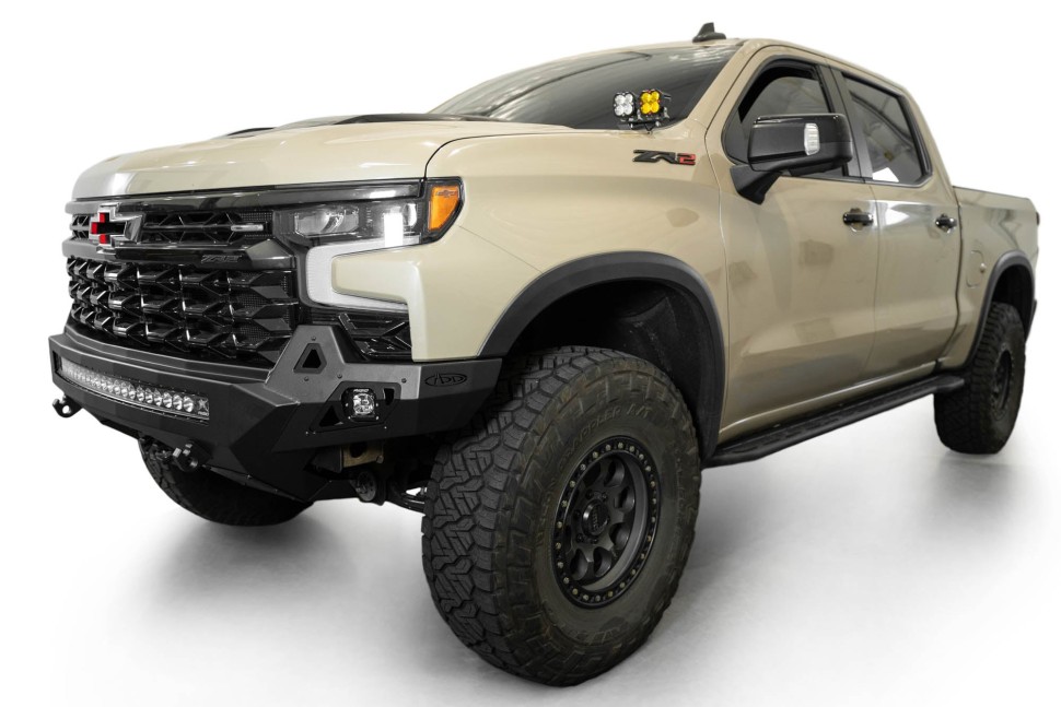 Передний бампер Chevrolet Silverado 1500 ZR2 22-25 Addictive Desert Designs F120083030103
