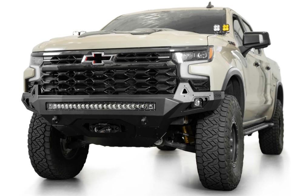 Передний бампер Chevrolet Silverado 1500 ZR2 22-25 Addictive Desert Designs F120083030103