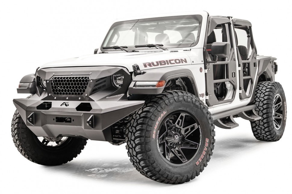 Бампер передній Grumper Jeep Gladiator JT 20-22 Fab Fours GR4610-1