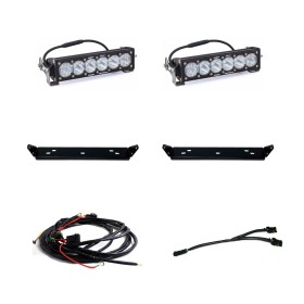 Комплект світлодіодної Led балки в решітку Ford F-150 21-23 Raptor OnX6+ Baja Designs 448063