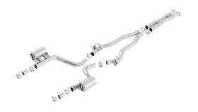 Выхлопная система Cat-Back Dodge Challenger 15-23 Atak Borla 140646