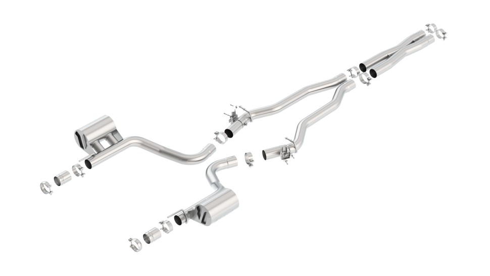 Выхлопная система Cat-Back Dodge Challenger 15-23 Atak Borla 140646