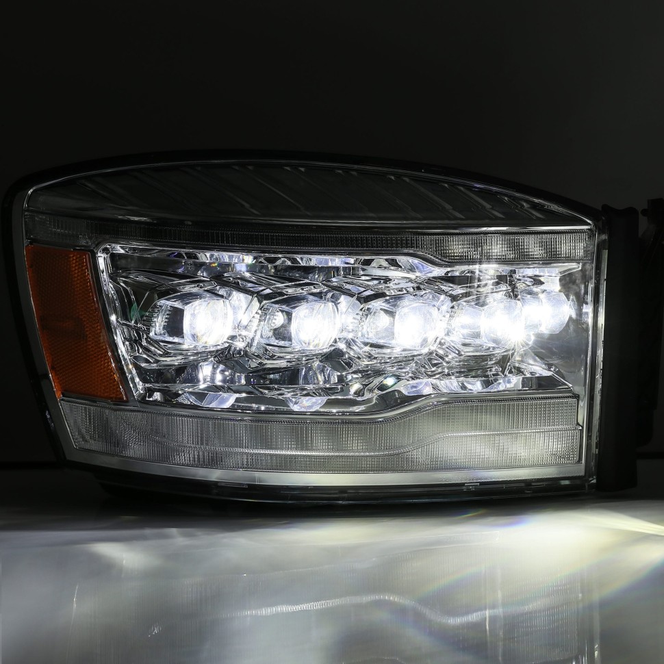 Комплект передних Led фар Dodge Ram 1500/2500/3500 06-09 NOVA-Series AlphaRex 880537