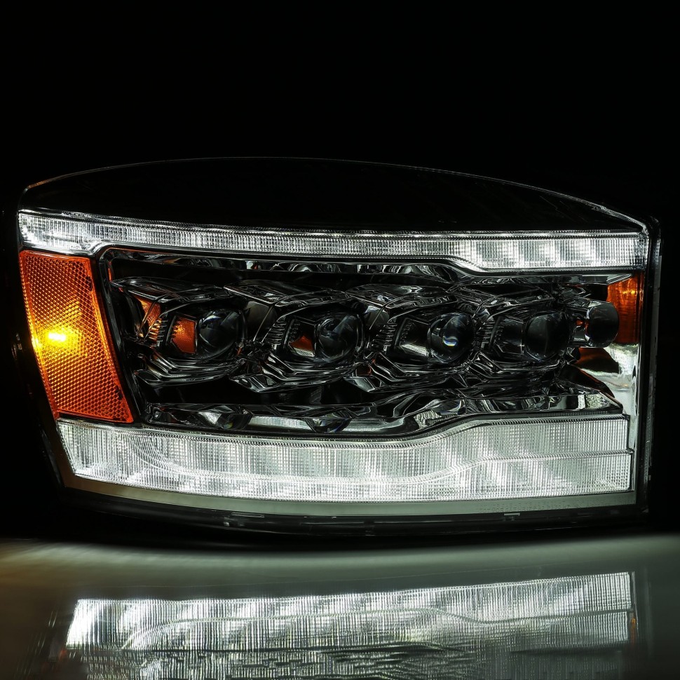 Комплект передних Led фар Dodge Ram 1500/2500/3500 06-09 NOVA-Series AlphaRex 880537