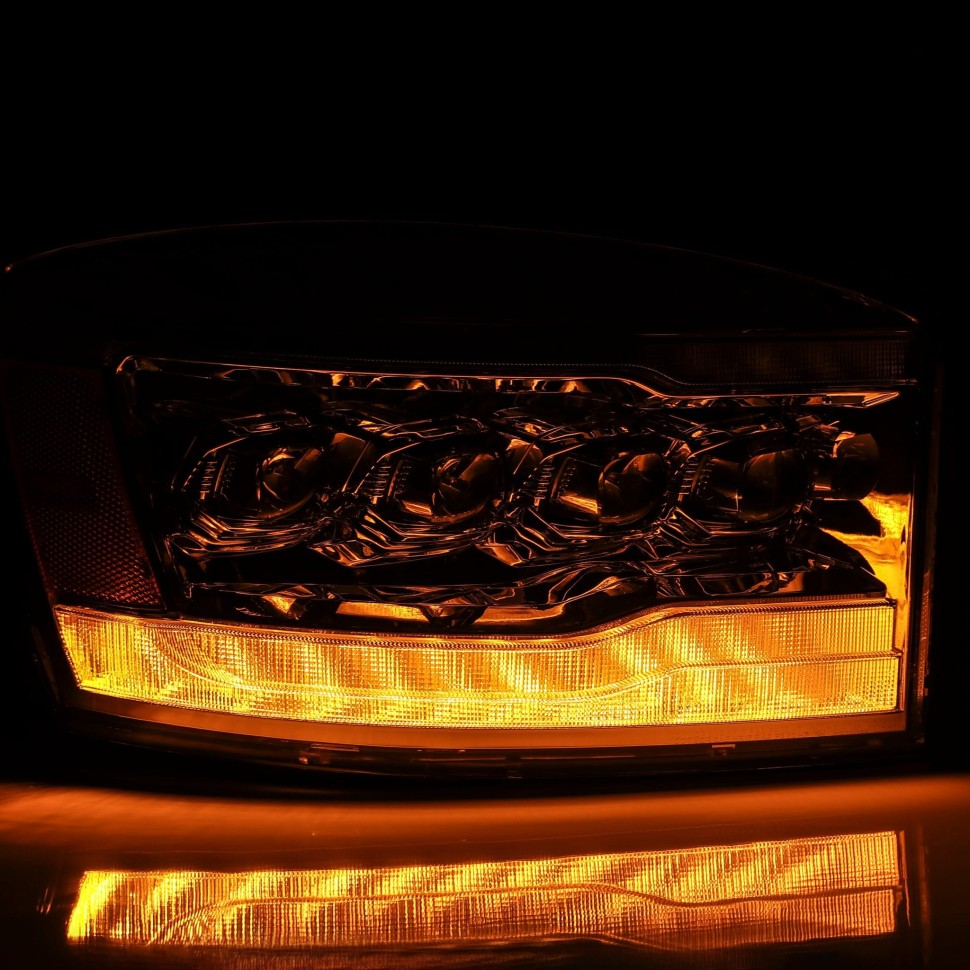 Комплект передних Led фар Dodge Ram 1500/2500/3500 06-09 NOVA-Series AlphaRex 880537