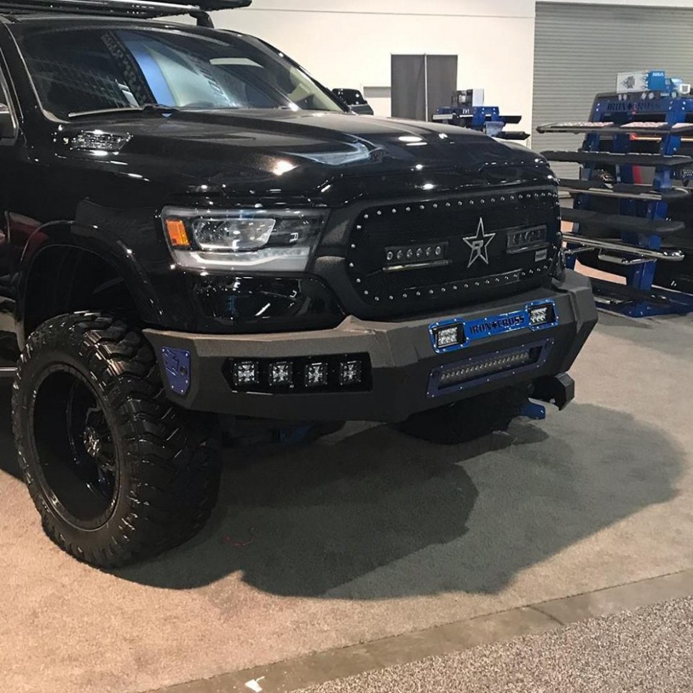 Передній бампер Iron Cross Hardline без Bar Ram 1500 New Body Style 19-20 (60-615-19)