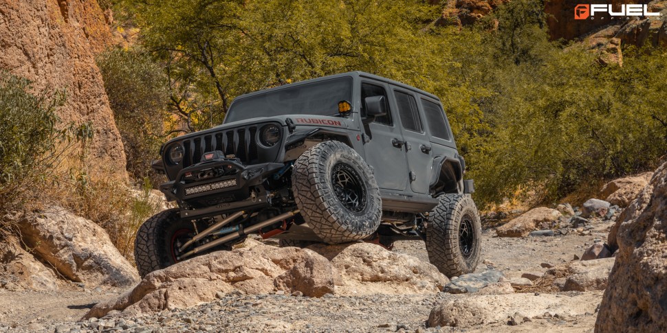 Колесный диск Fuel Off Road Unit Matte Black 17x9 ET+1 D78617907550