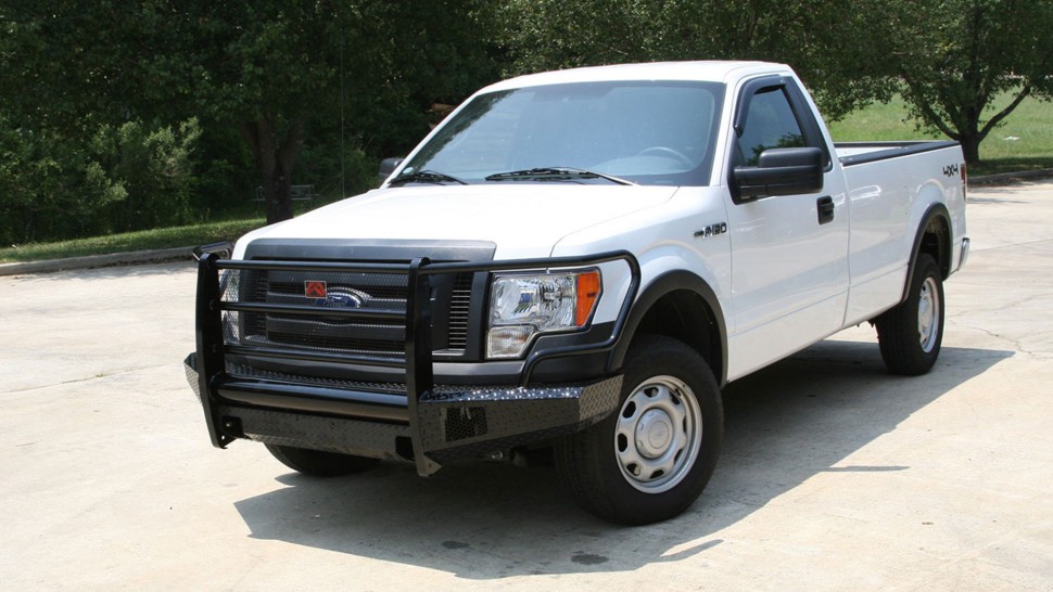 Fab Fours FF09-K1960-1 Full Guard Front Bumper Ford F-150 09-14