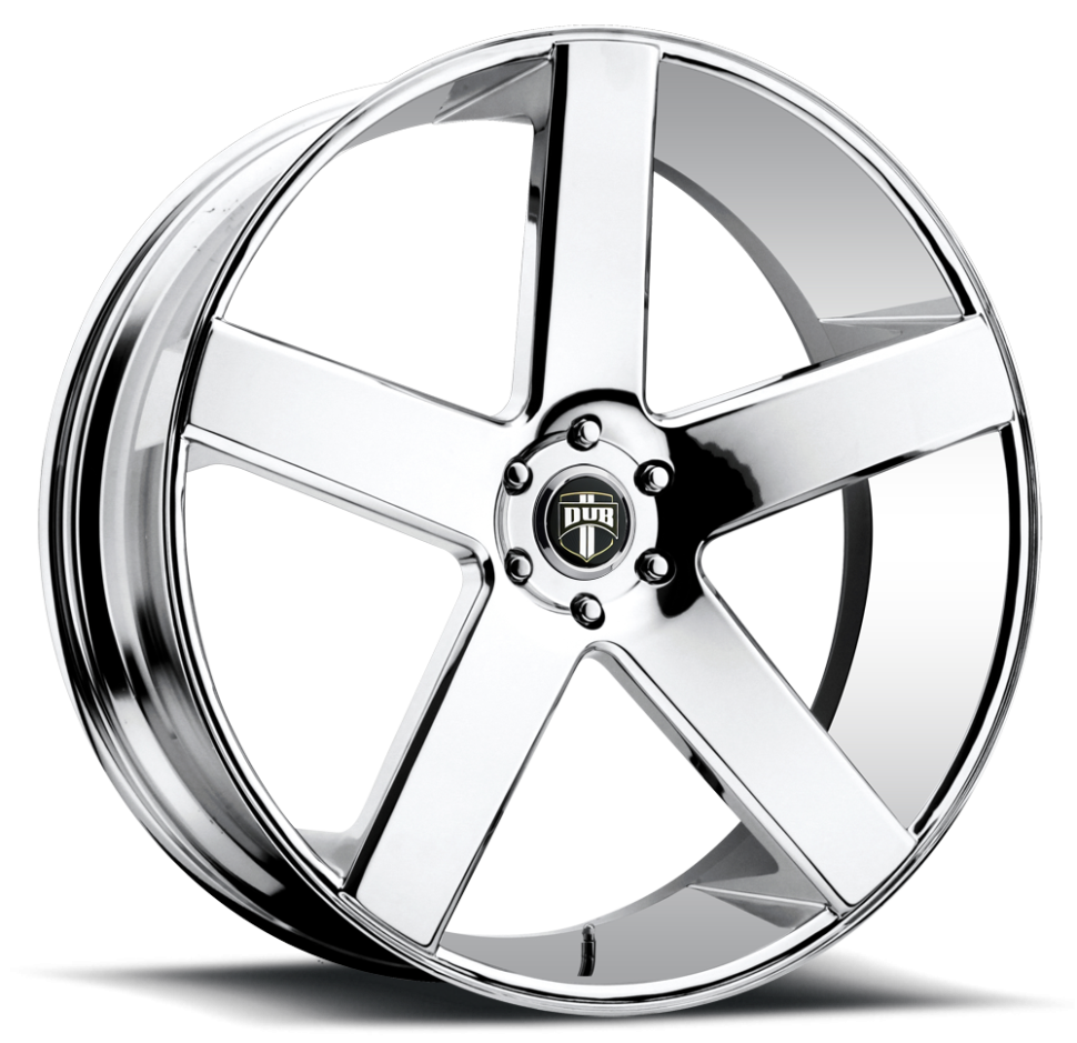 Колесный диск DUB Wheels Baller S115 Chrome Plated 22x9 ET+25 S115229021+25