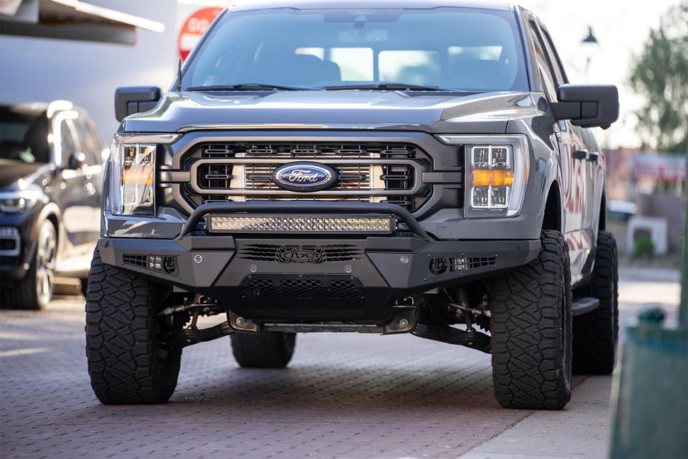 Передний бампер Ford F-150 21-23 Addictive Desert Designs F197431040103