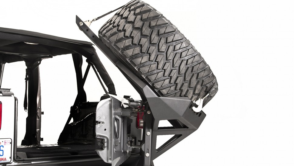 Хвіртка запасного колеса Jeep Wrangler JK 07-18 Fab Fours JK2070-1