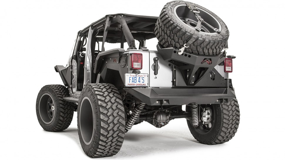 Хвіртка запасного колеса Jeep Wrangler JK 07-18 Fab Fours JK2070-1