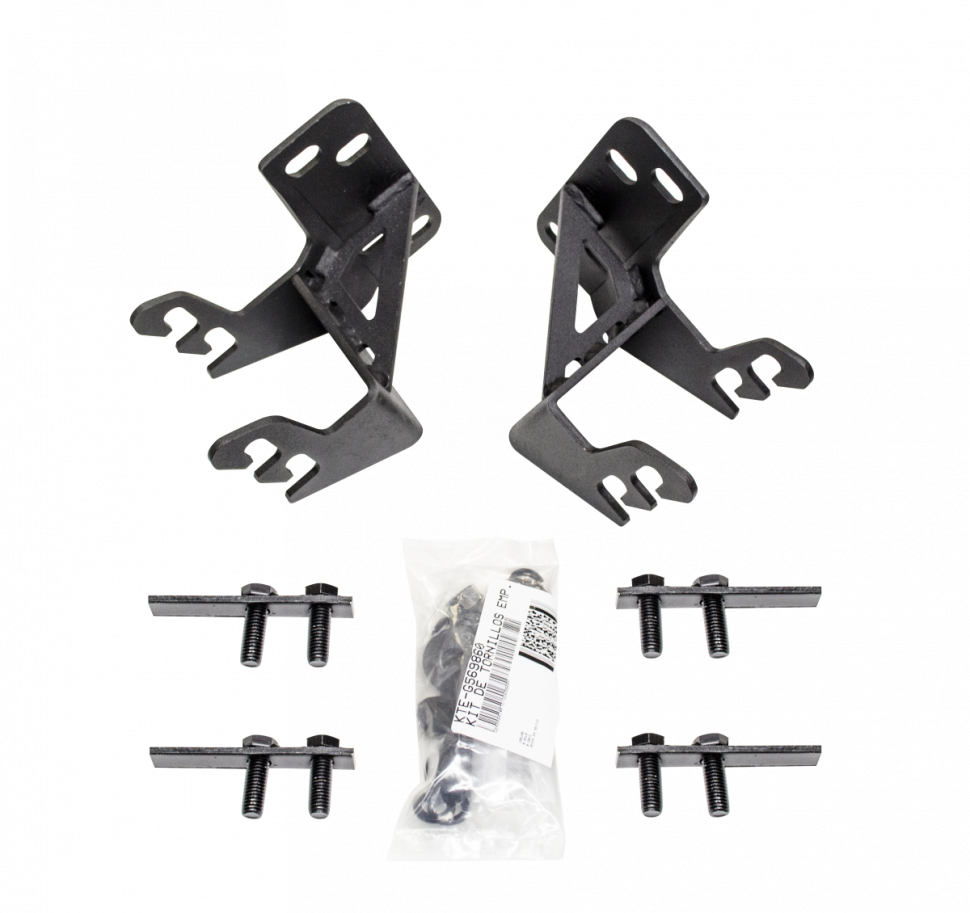 Go Rhino 569860TK RC4 Bull Bar or RC3 Skid Plate Mounting Bracket Kit Ford F-250/F-350 17-22