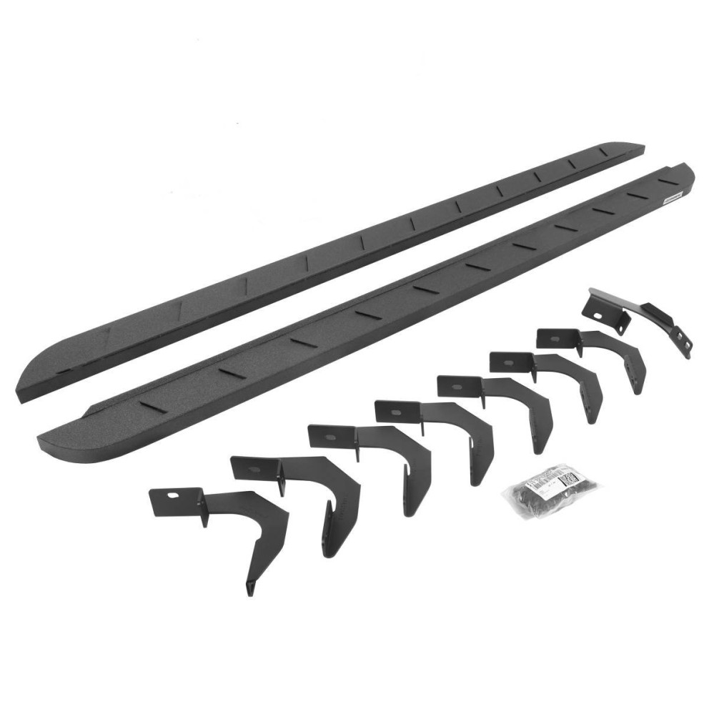 Go Rhino 63423580ST RB10 Running Boards Slim Line Chevrolet Colorado/GMC Canyon 15-22 Crew Cab