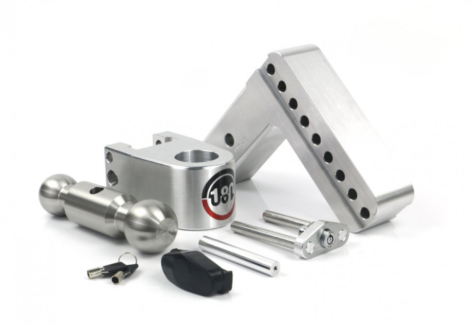 Вставки фаркопа регульована 8" під квадрат 2" Weigh Safe LTB8-2.5