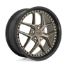 Niche Road Wheels M2272090F8+38 Vice Wheel Matte Bronze Black Bead Ring 20x9 +38
