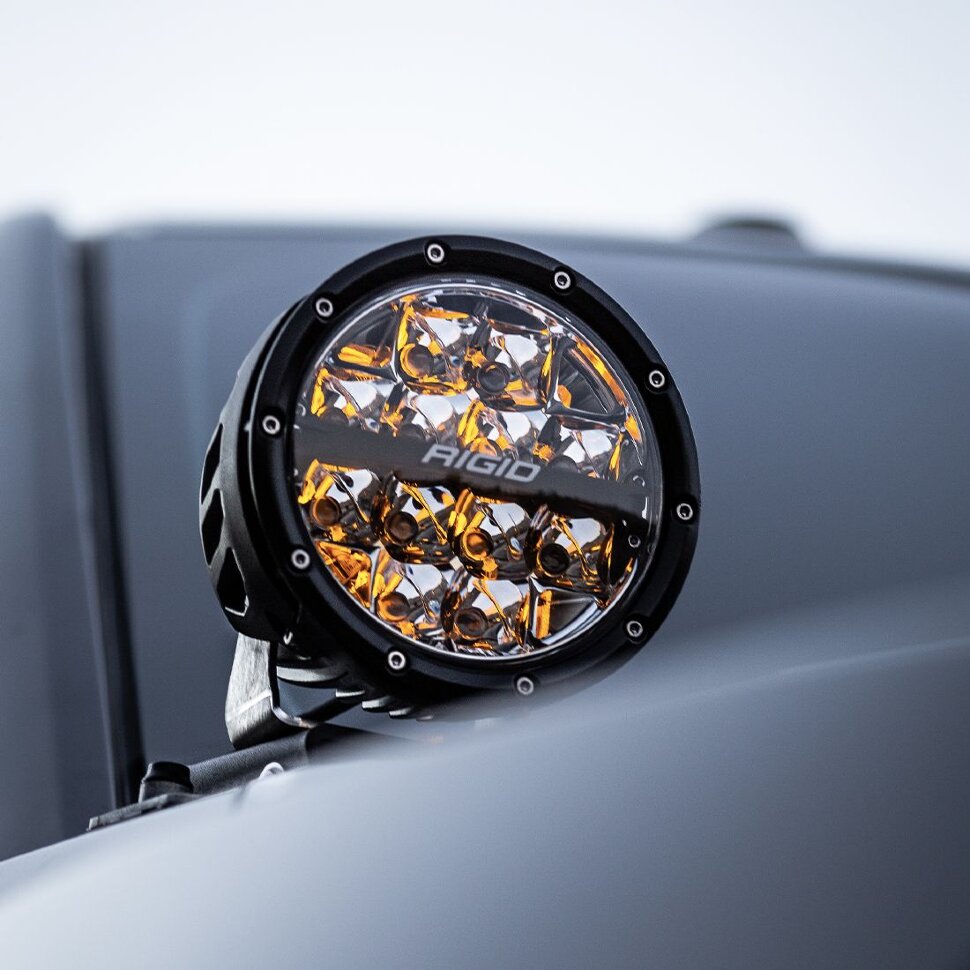 Комплект додаткових Led фар з підсвіткою 4" Drive 360-Series Rigid Industries 36116