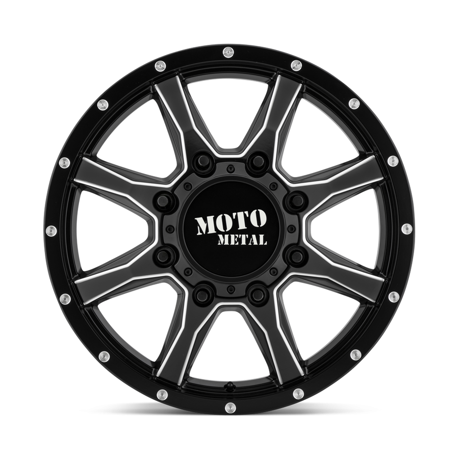 Колесный диск Moto Metal MO995 Satin Black Milled - Front 20x8.25 ET+127 MO995208817127