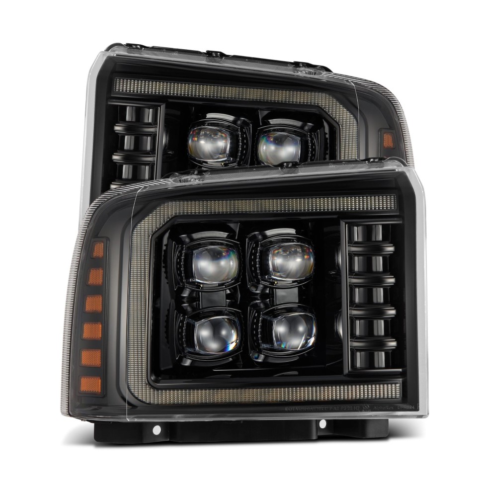 Комплект передних Led фар Ford F-250/F-350/F-450/F-550/Excursion 05-07 NOVA-Series AlphaRex 880318