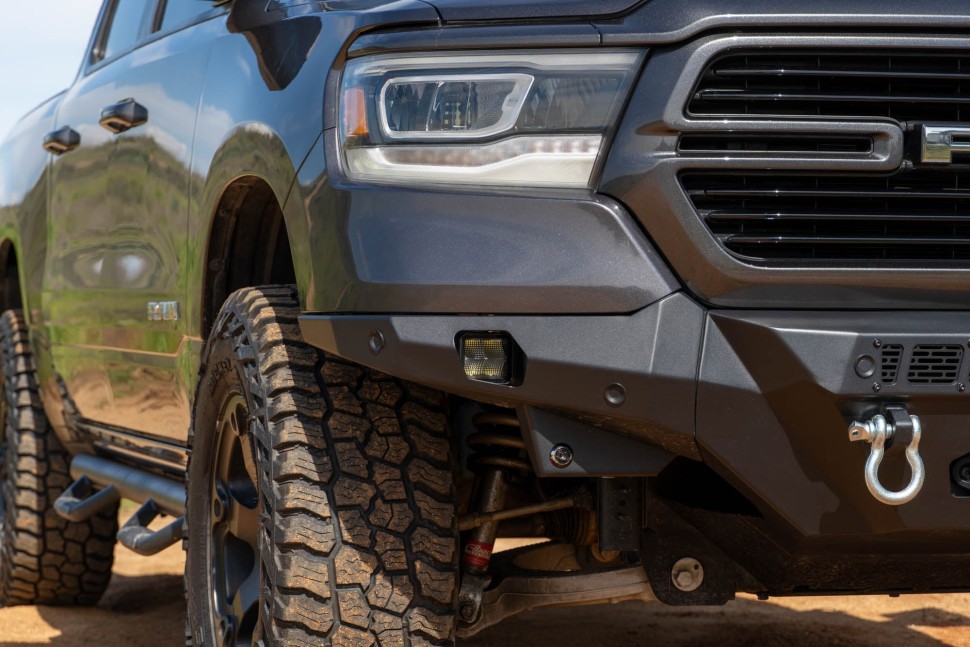 Передний бампер под лебёдку Dodge Ram 1500 19-24 Spec Series DV8 Offroad FBDR1-06