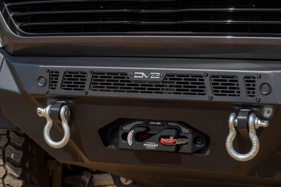 Передний бампер под лебёдку Dodge Ram 1500 19-24 Spec Series DV8 Offroad FBDR1-06