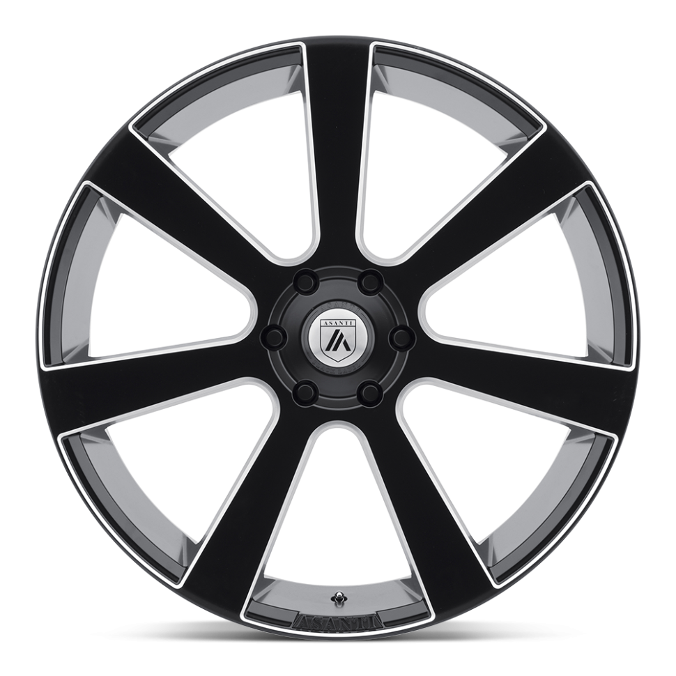 Колесный диск Asanti Wheels Apollo Satin Black Milled 22x9 ET+35 ABL15-22907735BM