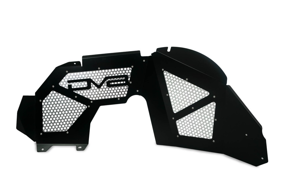 Передні підкрилки Jeep Wrangler JL/Gladiator JT 18-23 перед 2шт. DV8 Offroad INFEND-03FB