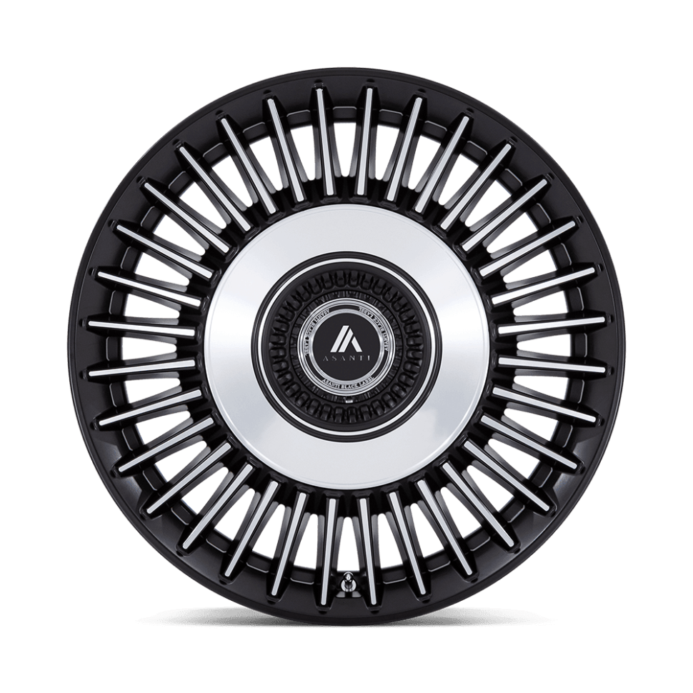 Колісний диск Asanti Wheels Tiara Satin Black Bright Mach Face 22x10.5 ET+18 AB040MD22052018