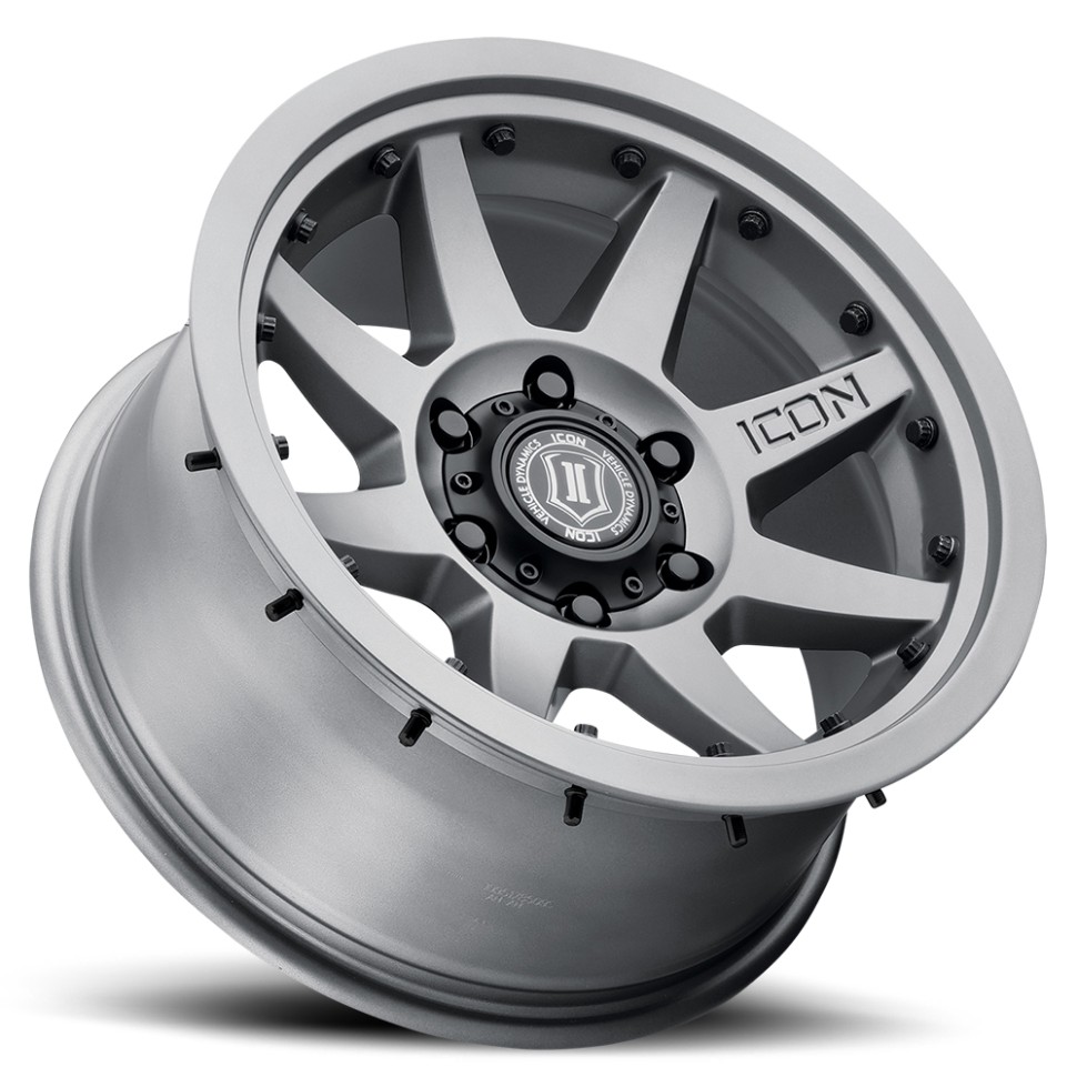 Icon Vehicle Dynamics 21817857345TT Rebound Pro Wheel Titanium 17x8.5 -6