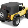 Bestop 5682015 Trektop Soft Top Jeep Wrangler TJ 97-06 (Black Denim)