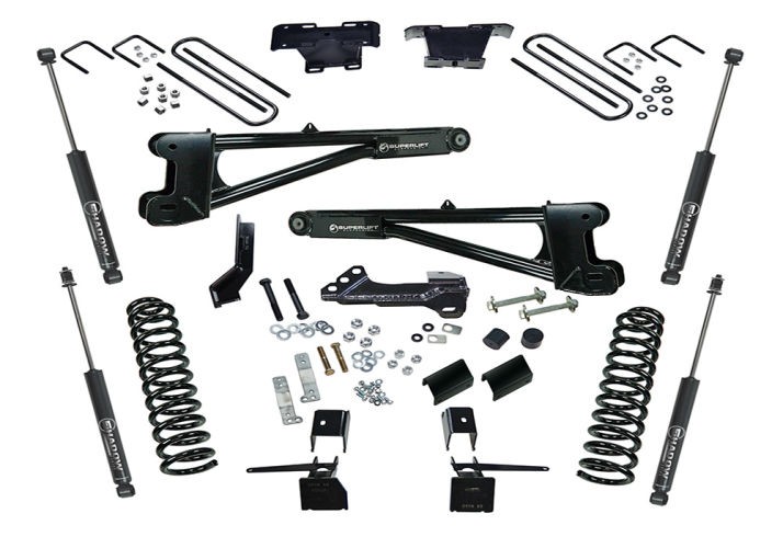 Superlift K165 Suspension Lift Kit 4" Ford F-250/F-350 17-22 (Shadow Shocks)
