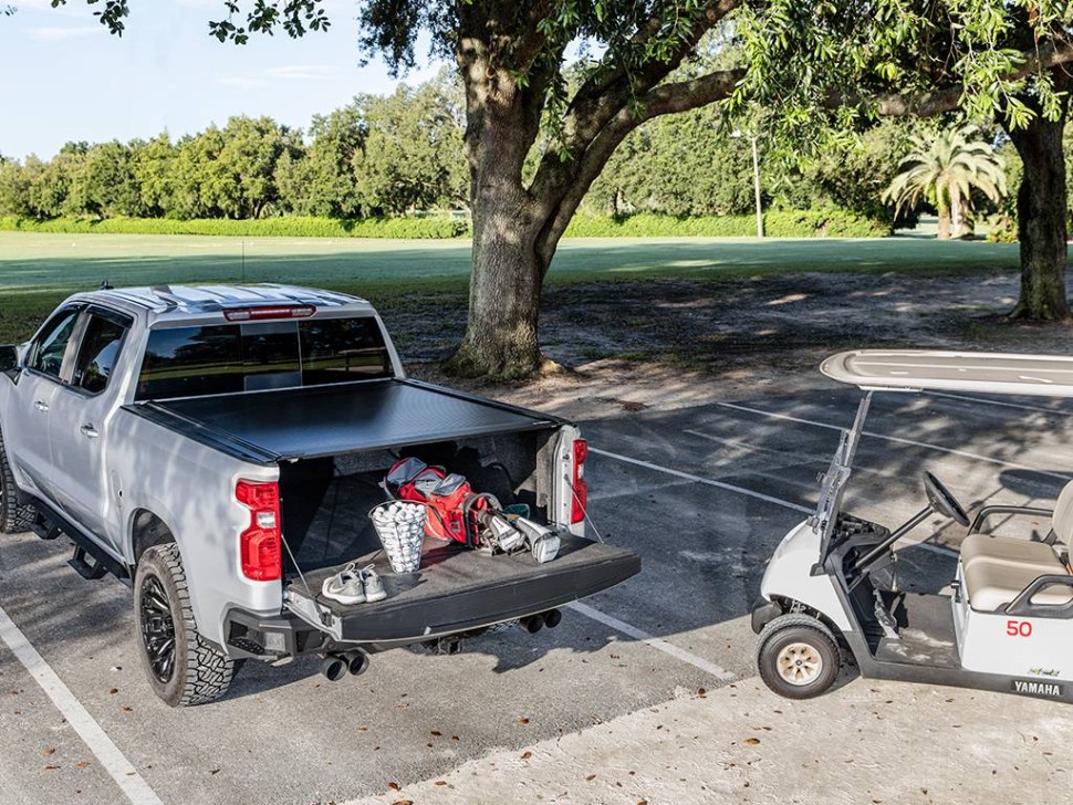 Ролета багажника выдвижная с электроприводом Chevrolet Silverado/GMC Sierra 1500 14-18 5'8" PowertraxONE MX Retrax 70461