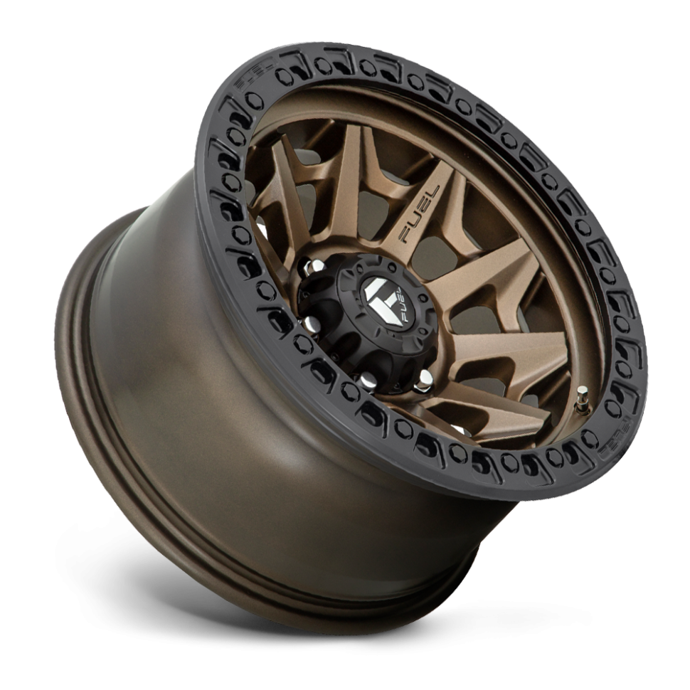 Fuel Off Road D69617907550 Covert Wheel Matte Bronze Black Bead Ring 17x9 +1