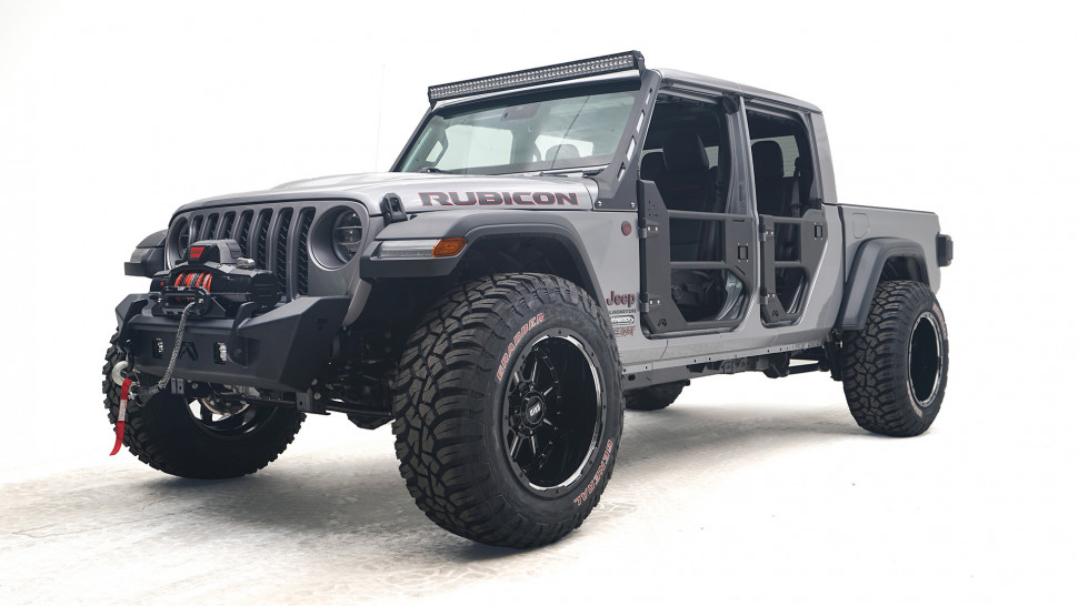 Fab Fours JL18-B4751-1 Stubby Bumper Jeep Wrangler JL/Gladiator 18-22