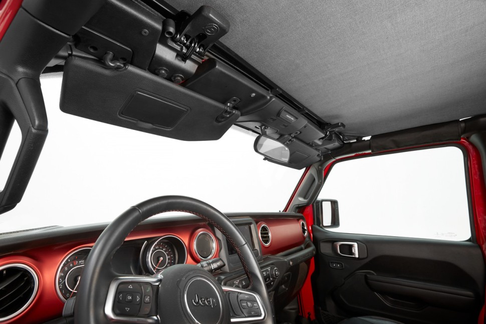 Safari Bikini Top Black Diamond Jeep Wrangler JL 18-23 4 Door Bestop 5261035