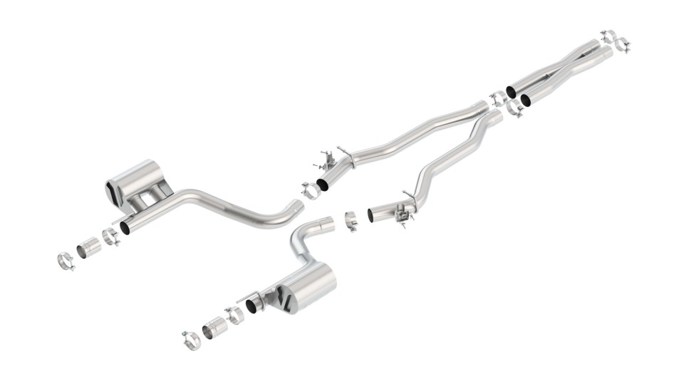 Выхлопная система Cat-Back Dodge Challenger 15-23 Atak Borla 140648