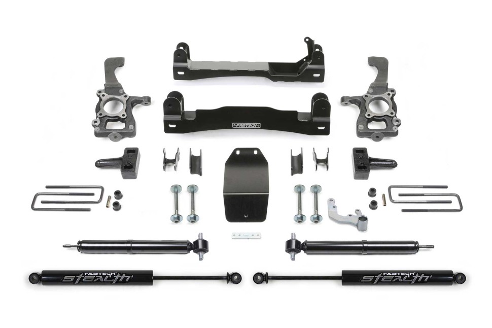 Базовый лифт комплект подвески Ford F-150 15-20 Lift 4" Fabtech K2193M