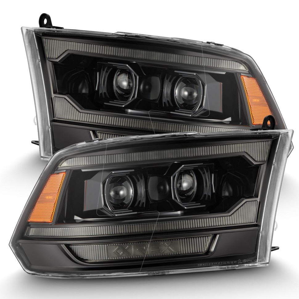 Комплект передних галогеновых фар Dodge Ram 1500/2500/3500/4500/5500 09-18 PRO-Series AlphaRex 880563
