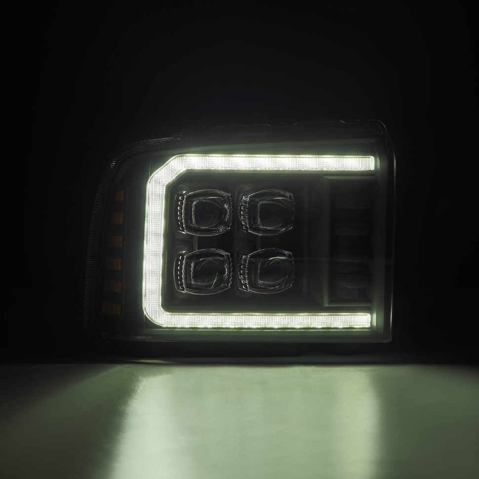 Комплект передних Led фар Ford F-250/F-350/F-450/F-550/Excursion 05-07 NOVA-Series AlphaRex 880319