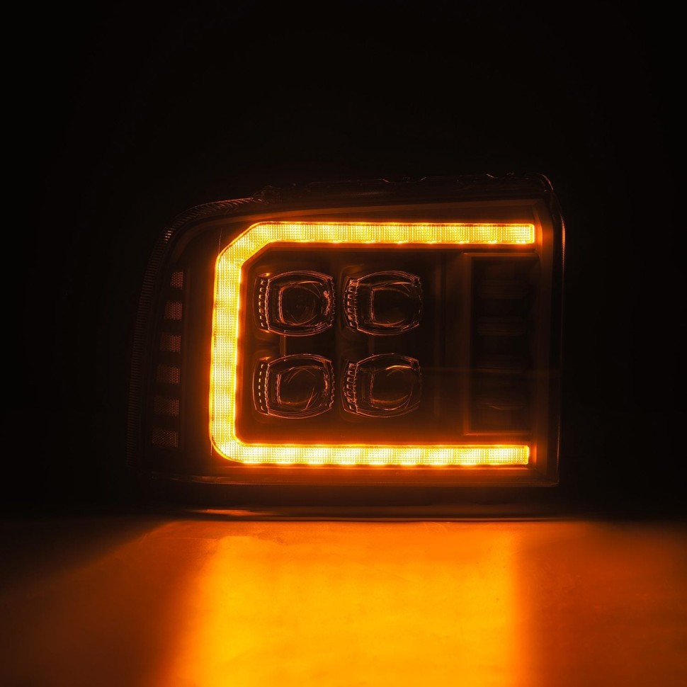 Комплект передних Led фар Ford F-250/F-350/F-450/F-550/Excursion 05-07 NOVA-Series AlphaRex 880319