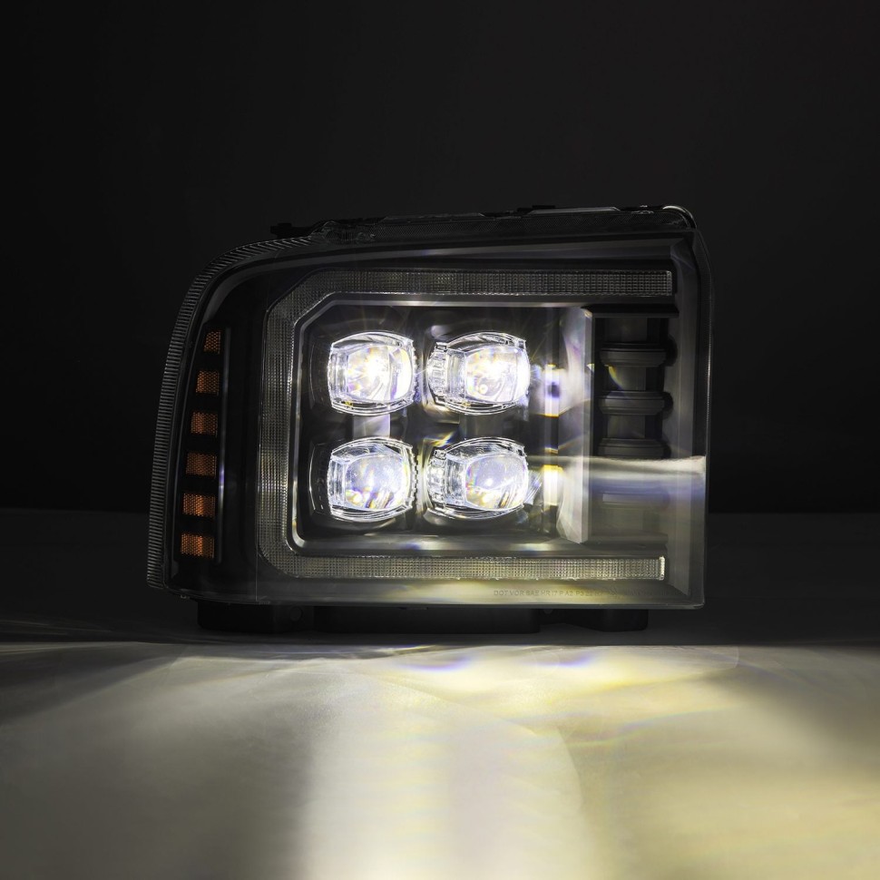 Комплект передних Led фар Ford F-250/F-350/F-450/F-550/Excursion 05-07 NOVA-Series AlphaRex 880319