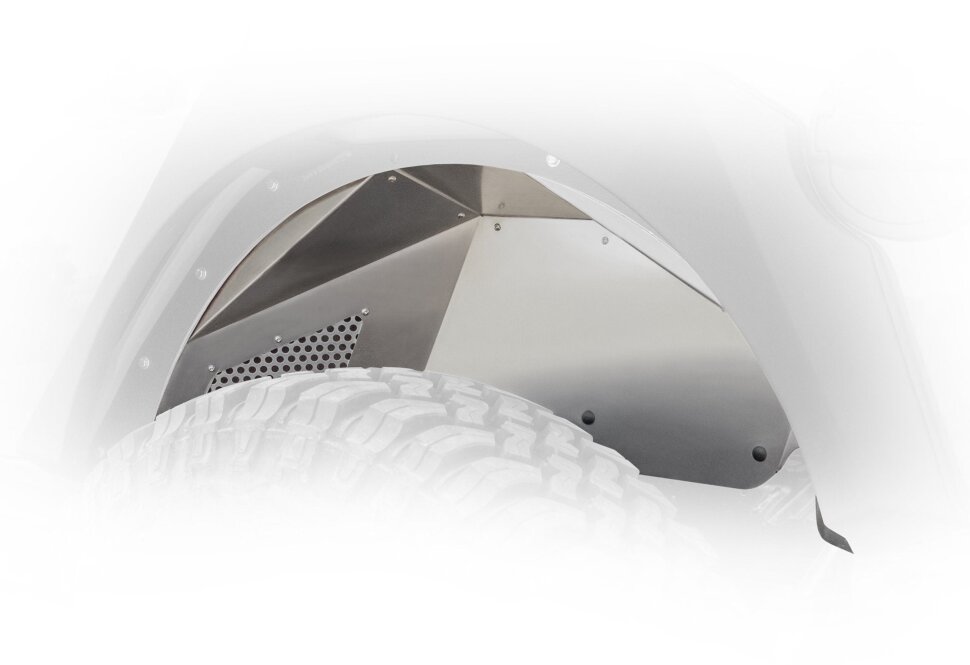 Задні підкрилки Jeep Wrangler JL 18-23 задн 2шт. DV8 Offroad INFEND-03RB