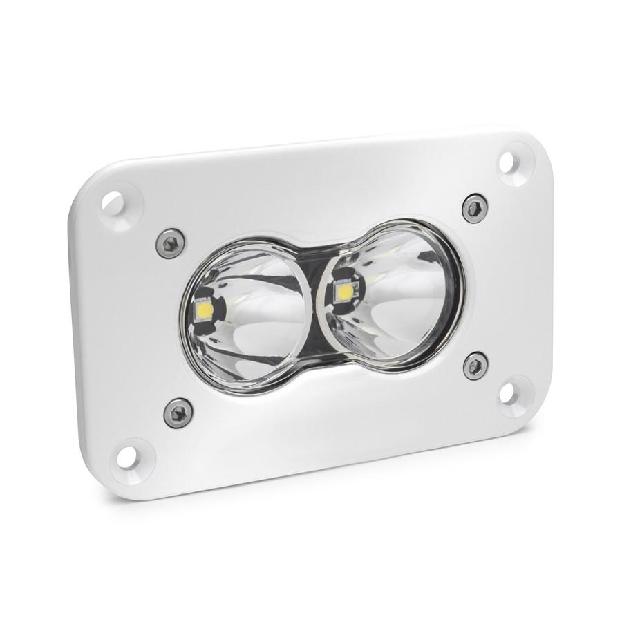Дополнительная LED фара скрытого монтажа 1.76x2.93" Spot S2 Pro Baja Designs 481001WT