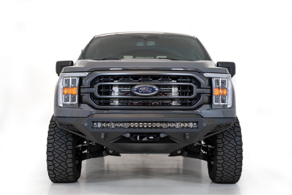 Передний бампер под лебёдку Ford F-150 21-23 Addictive Desert Designs F191422860103