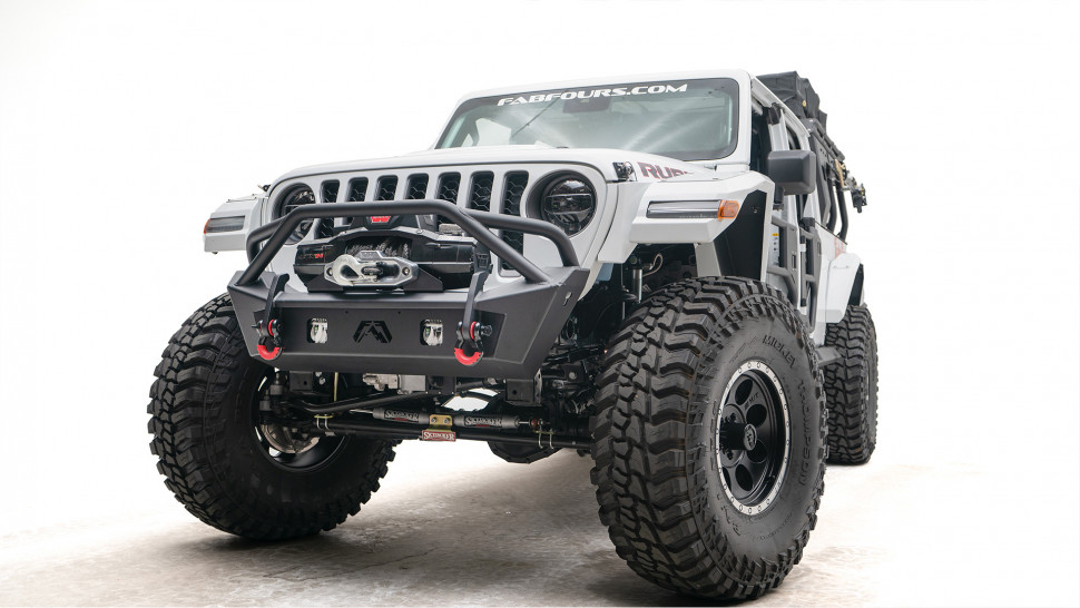 Fab Fours JL18-B4752-1 Stubby Bumper Jeep Wrangler JL/Gladiator 18-22